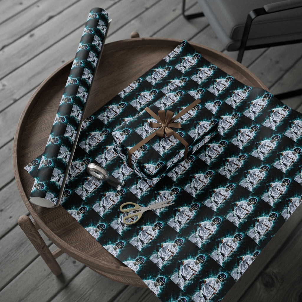 Surreal Dark Wave Wrapping Paper