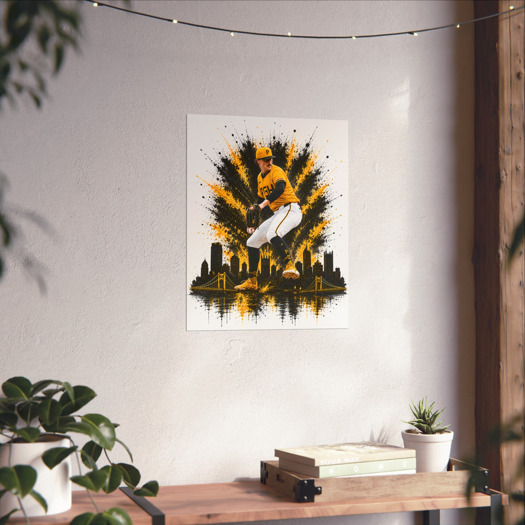 Pirates - Skenes City Color Explosion Poster (16x20)