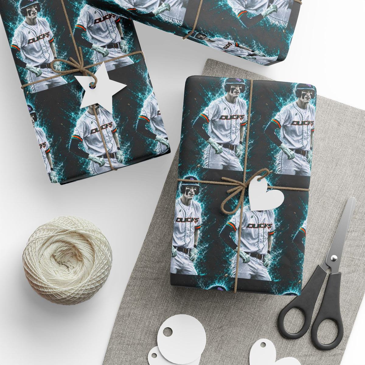 Surreal Dark Wave Wrapping Paper