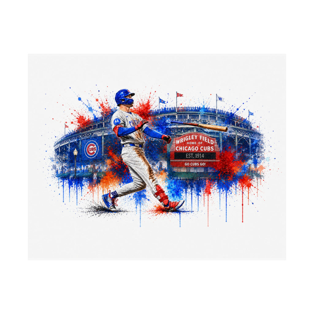 PCA Wrigley Color Explosion Poster 20x16