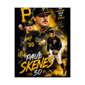 Paul Skenes Baseball Poster — Pittsburgh Pirates Satin Print (30)