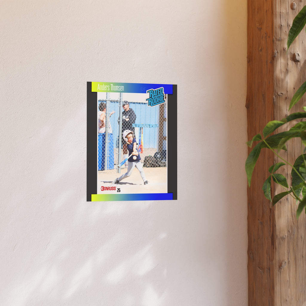 Anders Baseball Poster