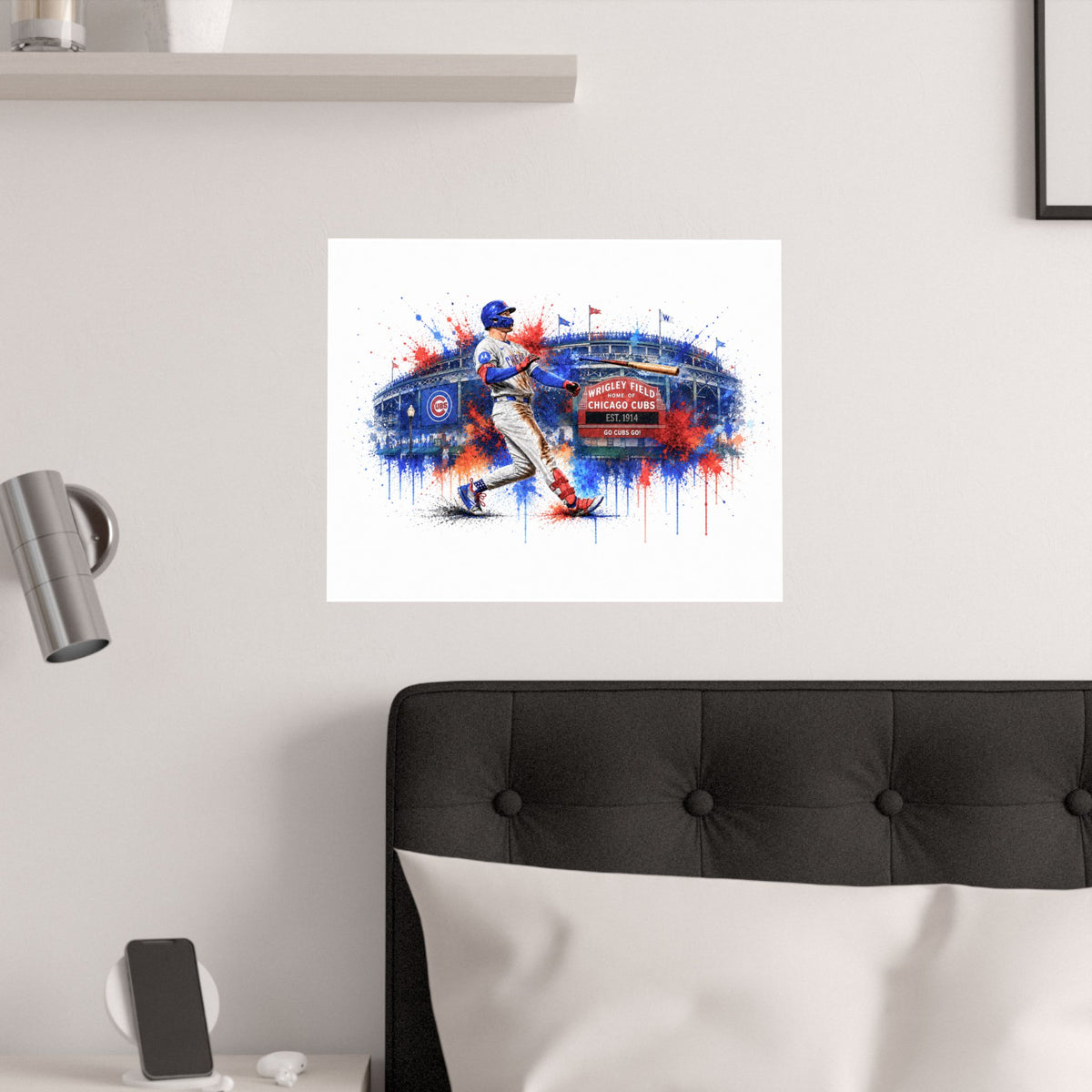 PCA Wrigley Color Explosion Poster 20x16