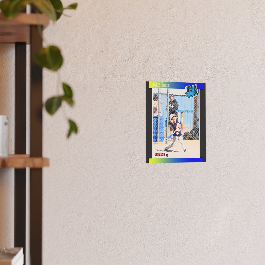 Anders Baseball Poster