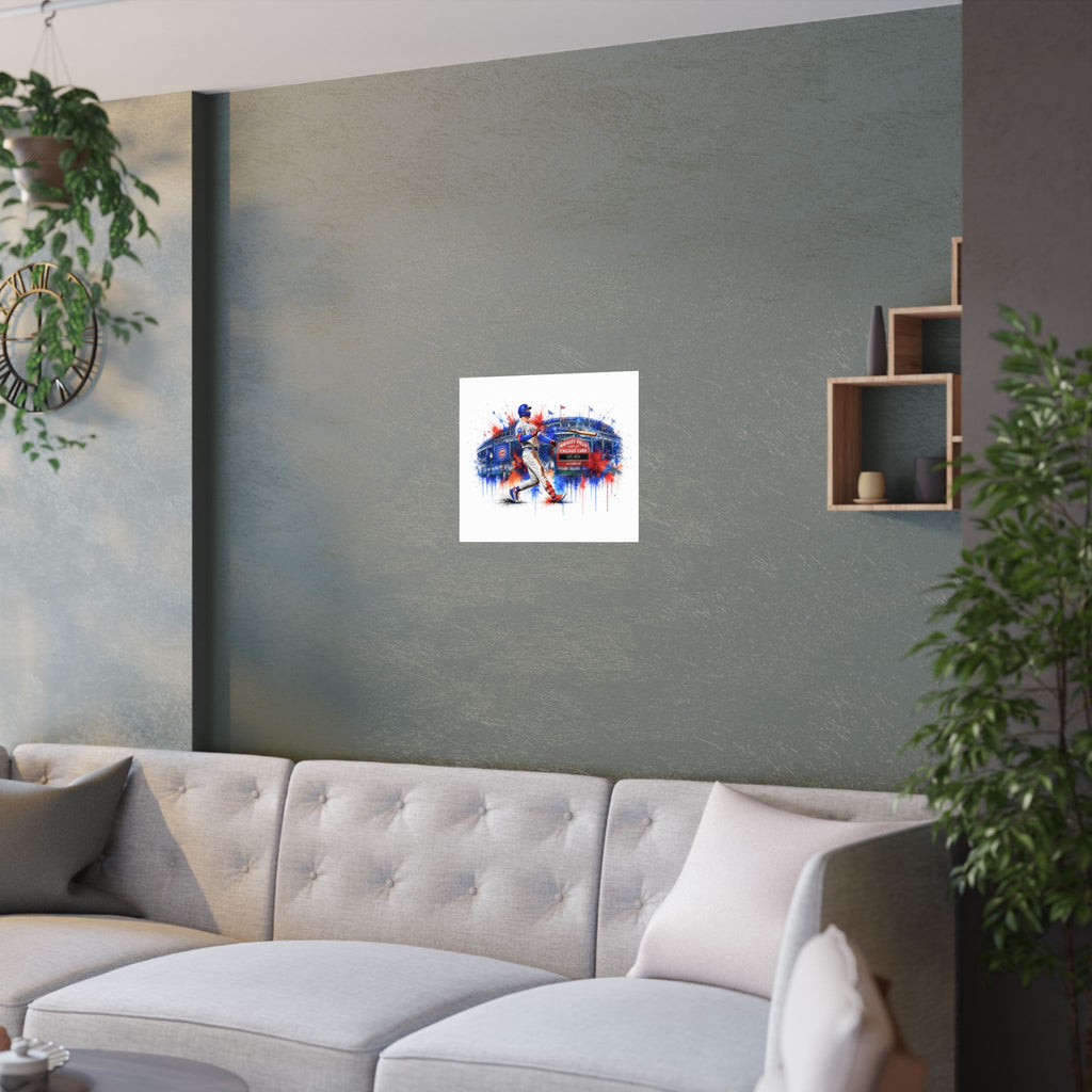 PCA Wrigley Color Explosion Poster 20x16