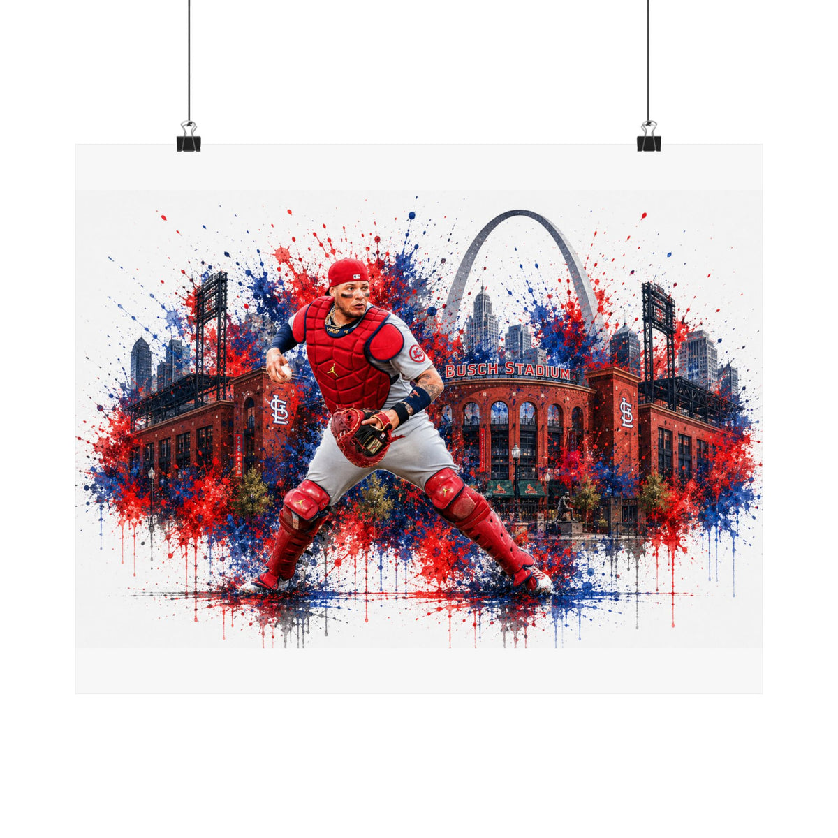 YM Color Splash Poster 20x16