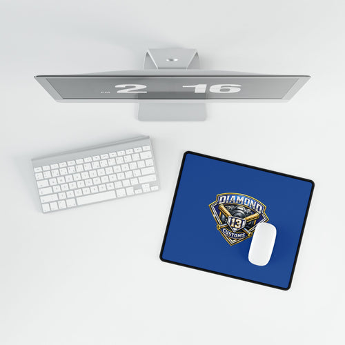 Diamond Customs '13' Logo Desk Mat — Large Gaming/Work Surface