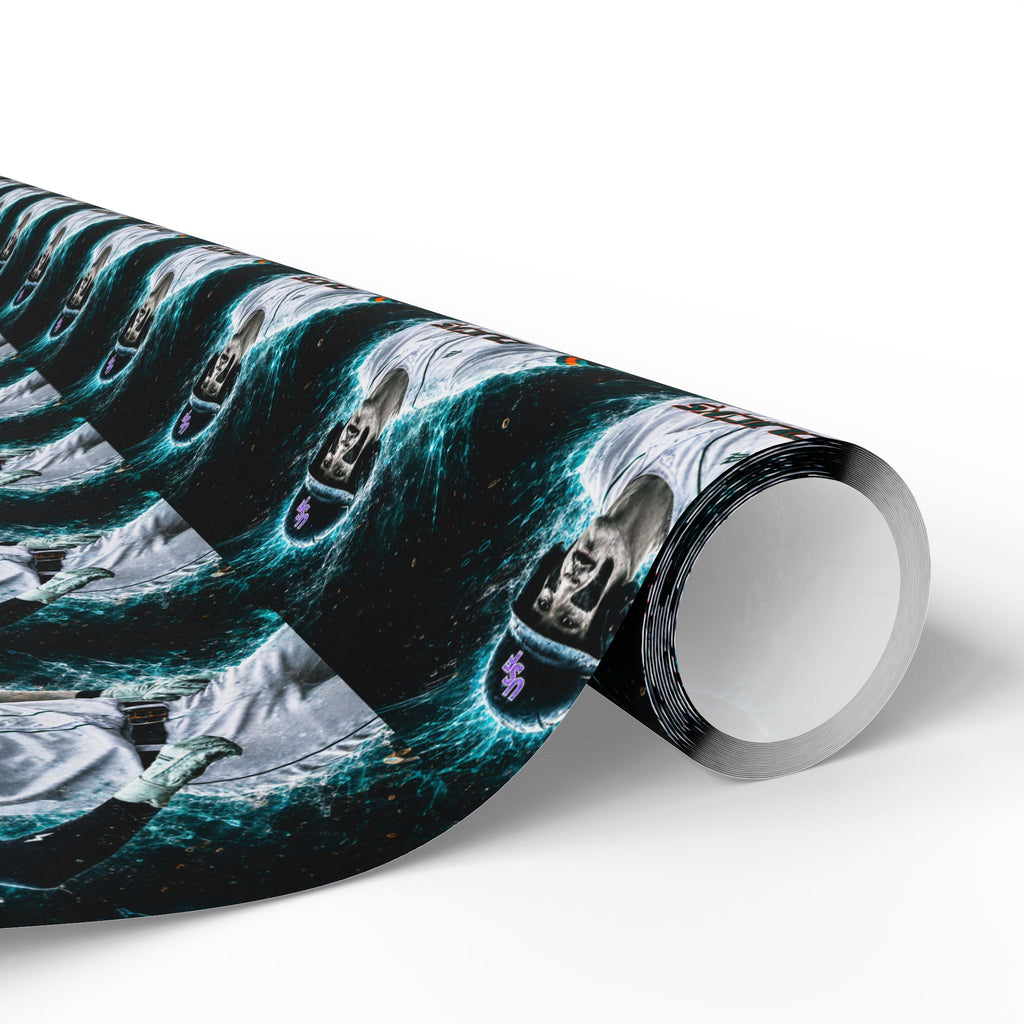 Surreal Dark Wave Wrapping Paper