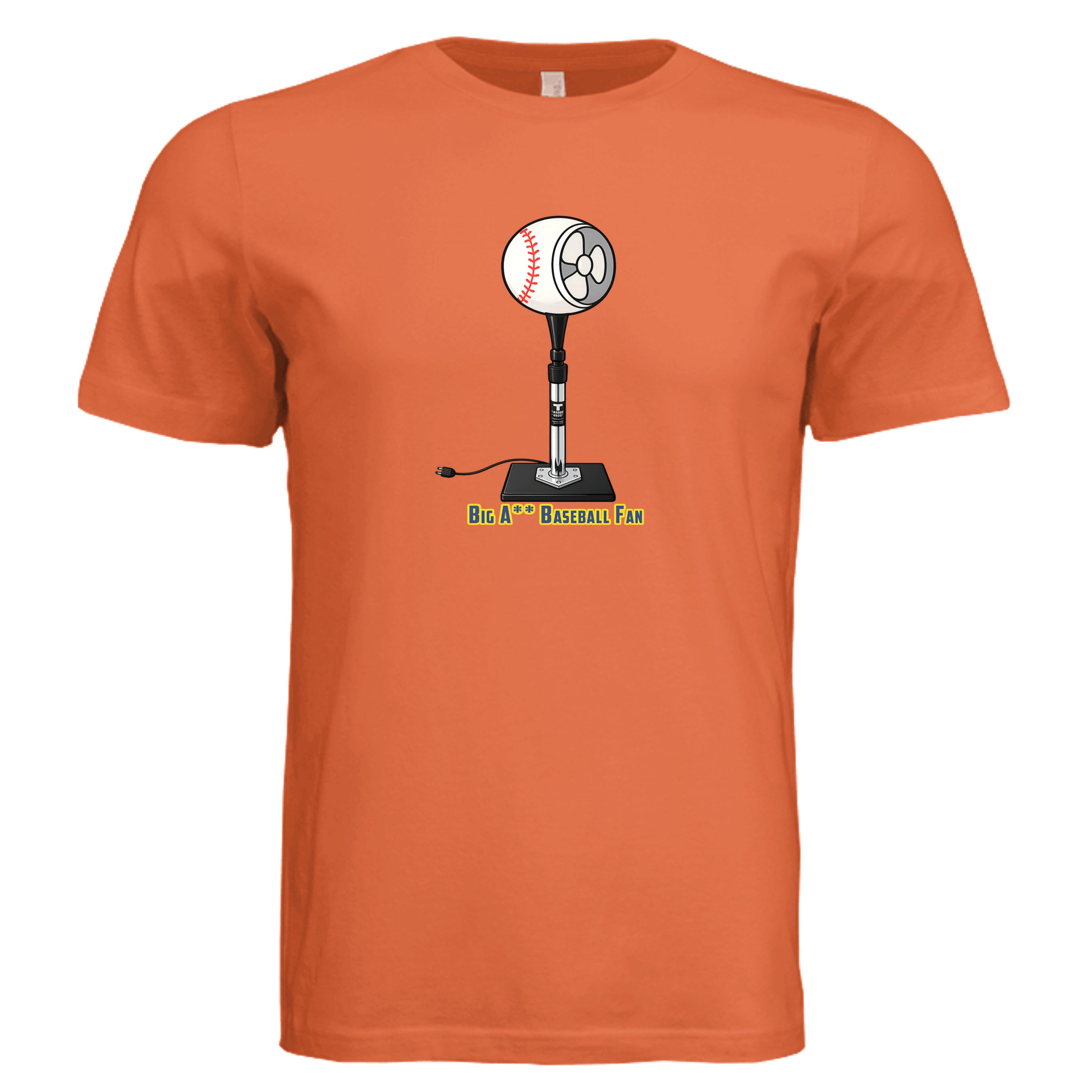 Solid Orange Triblend - 3413C - FRONT