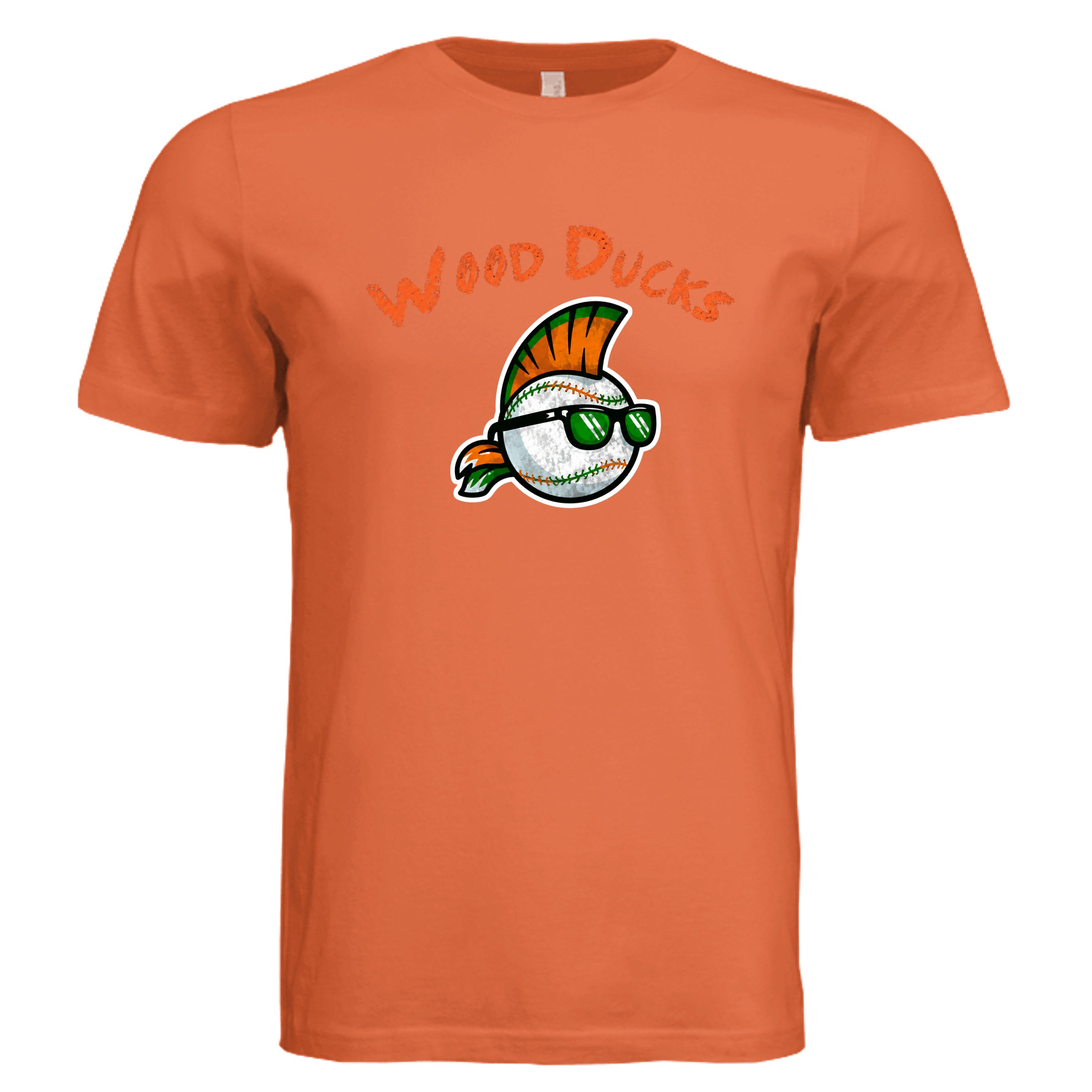Solid Orange Triblend - 3413C - FRONT