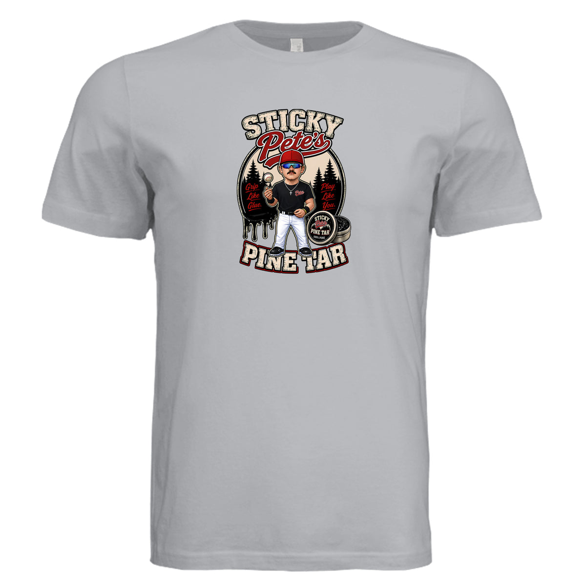 Solid Athletic Grey - 3001C - FRONT